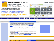 Tablet Screenshot of depannetonordi.com